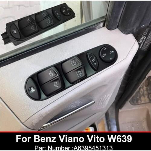 Front Power Master Window Switch 6395451313 A6395451313 for Mercedes W639 Vito 03-15