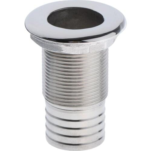 316 Stainless Boat Thru Hull Fitting For Boat Yacht Accessories Parts 1/4