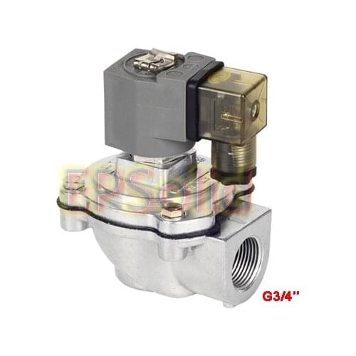 Free Shipping G3/4'' or G1'' Right Angle Solenoid Pulse Valve for Dust Remover DMF-Z-20 or DMF-Z-25