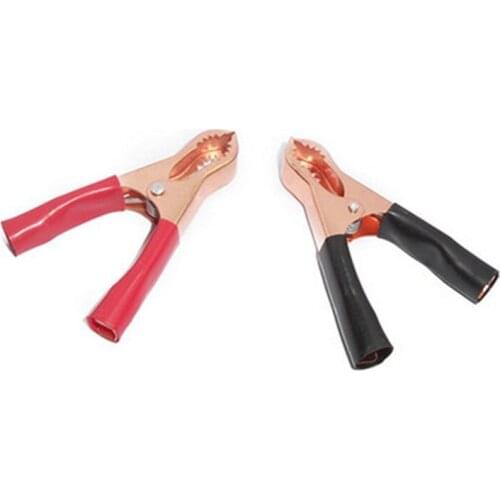 Reeking large 50A battery clip recharging clip crocodile clip red black test clip