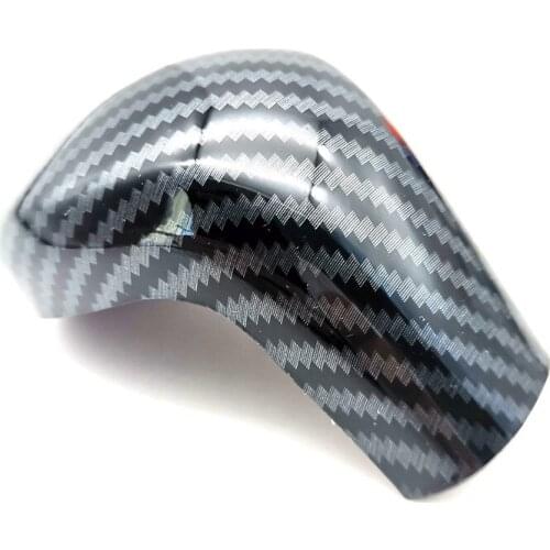 Gear Shift Knob Cover Trim Carbon Fiber Style For Toyota Corolla 2019 2020 2021