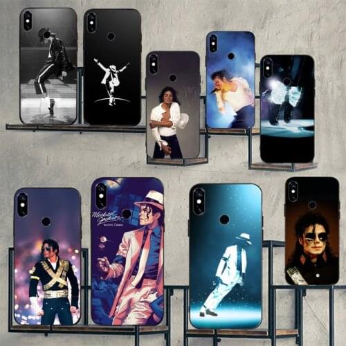 Michael Jackson famous singer Phone Case For Xiaomi Redmi note 7 8 9 t k30 max3 9 s 10 pro lite Luxury brand shell funda coque