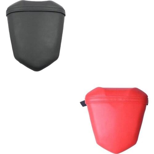 Black Red Rear Passenger Pillion Seat Cushion For Yamaha YZF R1 2007-2008