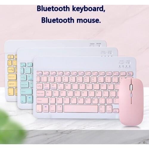 For iPad air bluetooth keyboard mouse For Pro 11 12 wireless Keyboard For Xiaomi Samsung Android Windows Tablet keyboard mouse