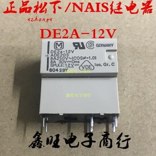 Electric Relay DE2a-12V 6 Pin
