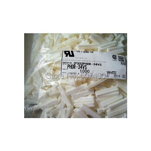 PHDR-34VS CONN HOUSING PHD 34POS 2MM DUAL Connectors terminals housings 100% new and Original parts