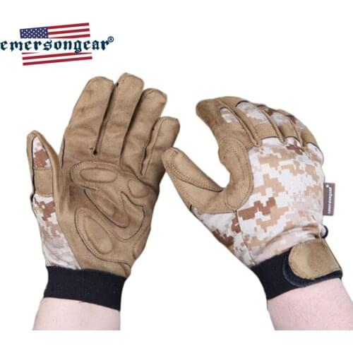 Emersongear Tactical Gloves AOR1 Colo Full Finger Lightweight Duty Military Army Combat Gloves Paintball Shooting Gloves Bicycle