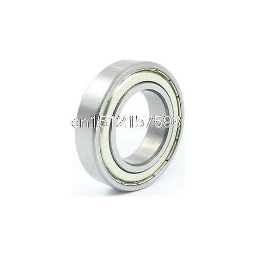 35mmx62mmx14mm Metallic Sealed 6007Z Deep Groove Ball Bearings
