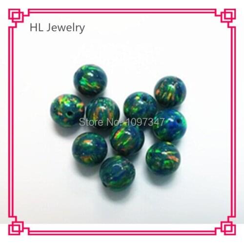 Synthetic Opal Bead Free Shipping 5MM Black Opal Loose Bead