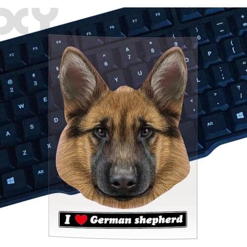 German Shepherd Waterproof Jdm Car Stickers on Car Styling Stickers Decal Motorcycle Skateboard