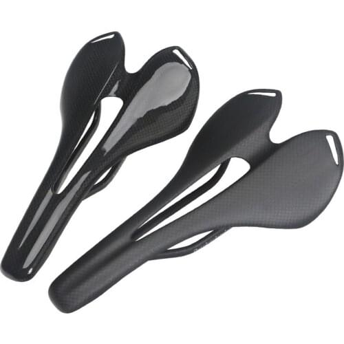 High quality 3K grid carbon grain all carbon fiber mountain bike road bike seat cushion saddle