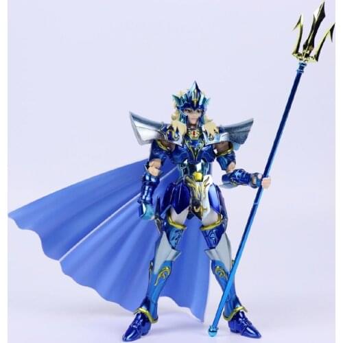 XC GT model Saint Seiya Cloth Myth EX 15th Anniversary ver blue Sea Emperor Poseidon Julian Solo model metal Cloth SG037