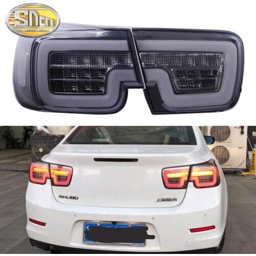 Rear Driving Lamp + Brake + Reverse Lamp + Dynamic Turn Signal Car LED Taillight Tail Light For Chevrolet Malibu 2012 - 2015