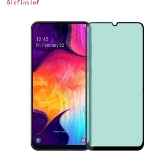 Green Light Anti Blue Tempered Glass For Samsung A50 Glass Screen Protector For Samsung Galaxy A50 A10 A20 A70 A30 UV Protection