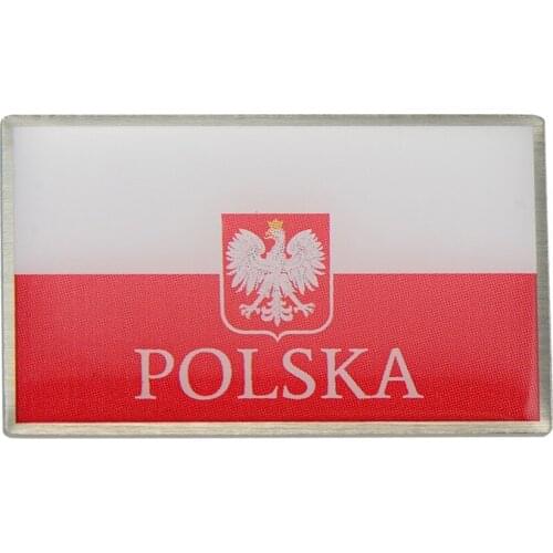 Polska Poland Flag Pin Badge