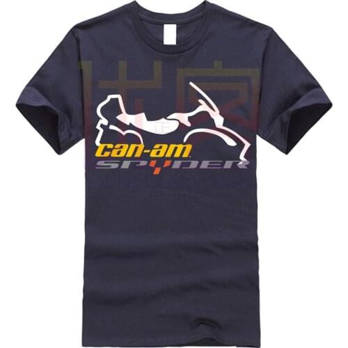 BRP Can-Am Spyder Roadster Motorcycle BRP Ryker Black T-Shirt Homme Tops tees s-4XL Casual Short Sleeve Top Vintage Crew Neck