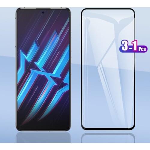 For ZTE nubia Red Magic 6R 6 R 6.67" Full Cover Tempered Glass Screen Protector Explosion-proof Protection Film