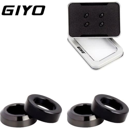 GIYO M6 Mountain Bike Brake Caliper Fixed Bolts Titanium Alloy Concave Convex Gaskets Iamok Bicycle Repair Tools