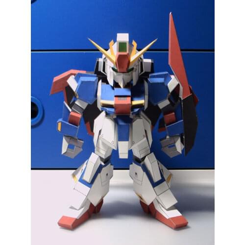 Gundam MSZ SD - 006 - Z Is As High As Model/paper Dolls