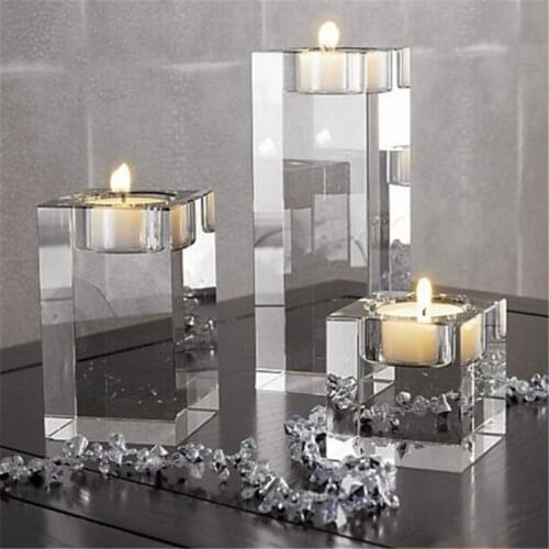 ISHTAR Decorative Crystal Candlesticks
