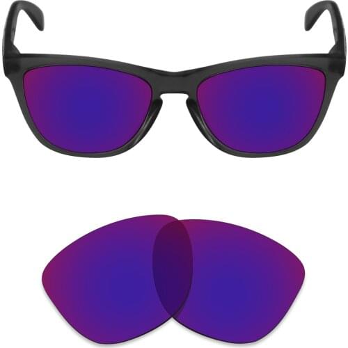 MRY Replacement Lenses(Lenses Only) for-Oakley Frogskins OO9013 Sunglasses - Blue Orchid
