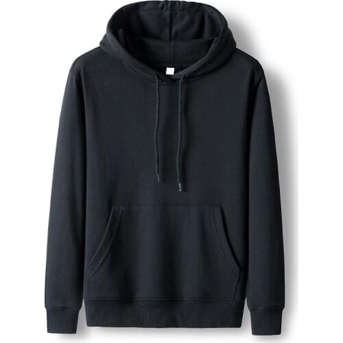 New Spring Sweatshirts Men Solid Hoody Tops Basic Sports Hoodies Male Autumn Youth Streetwear Muls Brand Clothing Size M-5XL