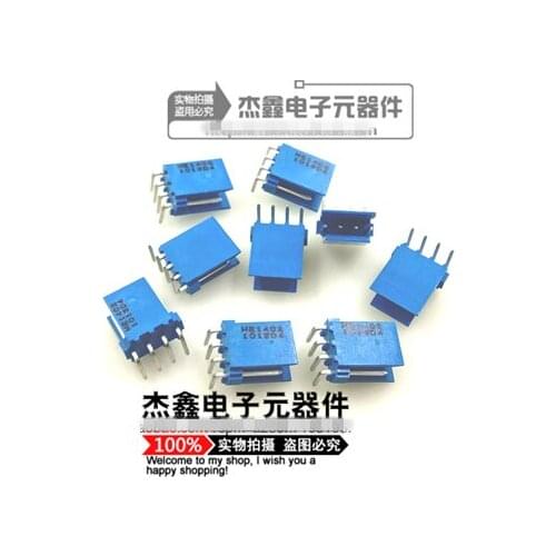 Original new 100% 281698-4 connector HE1402 4P 2.54mm spacing 90 degree bend foot