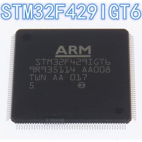 1PCS 100% new original authentic STM32F429IGT6 QFP-176 32F429IGT6 QFP176 32-bit microcontroller chip