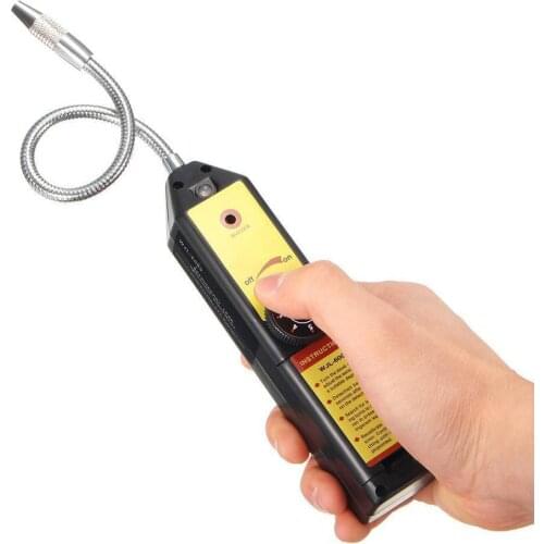 Useful Refrigerant Halogen Freon Leak Detector A/C R134 R410a R22 Air Gas HVAC Tool Black