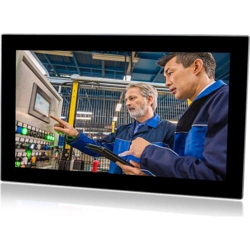 17" industrial touch panel pc embedded mounting vesa all in one computer i3 i5 i7 8th Gen CPU TPM2.0 for windows 10 11 Linux