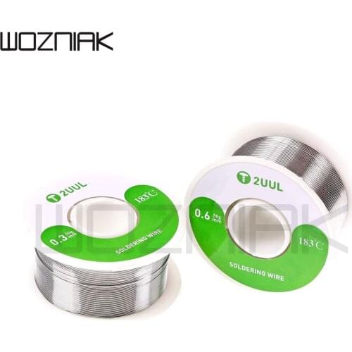 2UUL 183℃ 100M 50g Soldering Wire active solder wire easy solder with lead tin bright impurities less low melting point