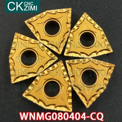 WNMG080404-CQ WNMG 080404 CQ carbide insert External turning inserts tool CNC mechanical Metal lathe wood Cutting tool for steel