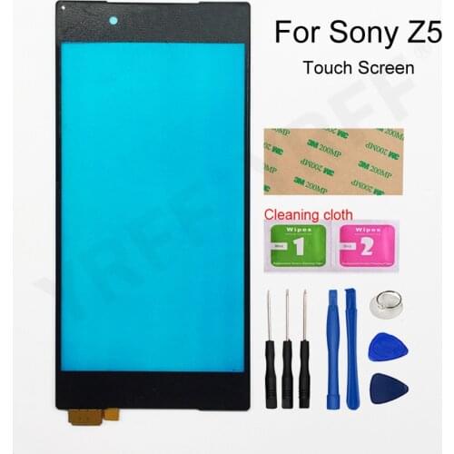 Z5 Touch Screen For Sony Xperia Z5 Touch Screen Digitizer Panel Glass Panel E6603 E6633 E6653 E6683 Assembly Parts