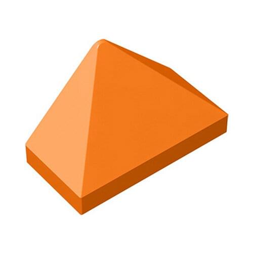 10PCS Bricks 15571 Slope 45 2x1 Triple Bottom Stud Holder Building Blocks Parts DIY Educational Classic Brand Gift Toys