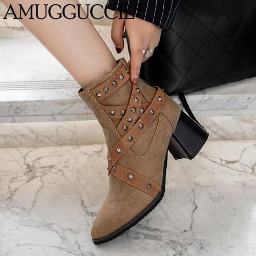 Amugguccil Womens Spring Shoes