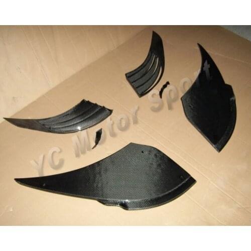 Car Accessories Dry Carbon Fiber Front Bumper Access Panel Fit For 2001-2011 Elise S2 Front Bumper Access Panel Kit