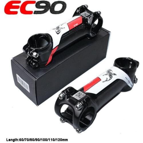 EC90 Carbon Stem Road Bike 6 Degree 31.8 Mountain Rod Bike Stems MTB Bicycle Accesorios 60-120mm for ForK 28.6mm