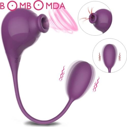 Sucking Licking Clitoris Vibrator Sex Toys for Woman Oral Sex Solo Blowjob Orgasm Vaginal Anal Dildo Masturbator Toys for Adults