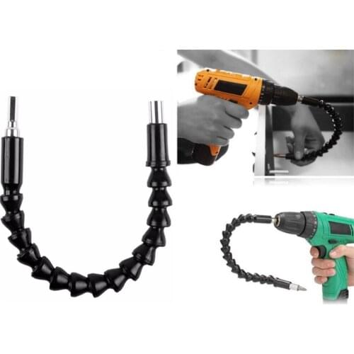 1/4" Hex Shank Electronics Drill Bit Flexible Shaft Bits Extention Screwdriver Bit Holder 295mm Connect Link Car Repair Tools