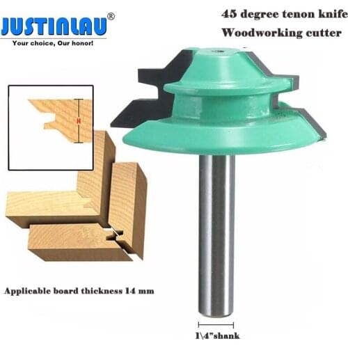 JUSTINLAU 6.35mm Shank Wood Milling Cutter Carbide-tipped Cutter Cutters for Engraver Router Bits for Wood Woodworking Tools