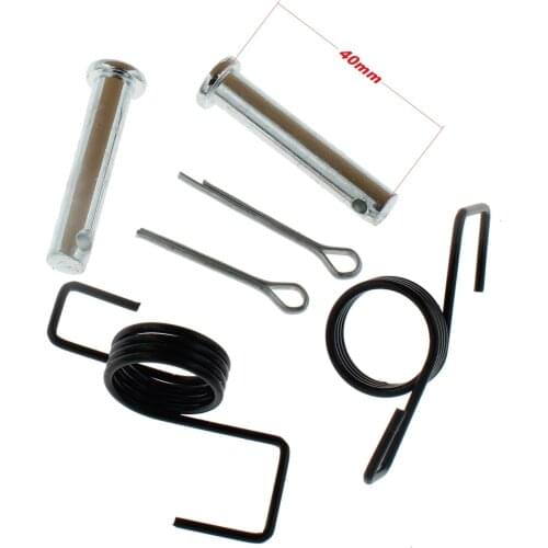 1Set Footrest Foot Pegs Spring Fits For PW50 PW80 Dirt Bike Motocross Motorcycle