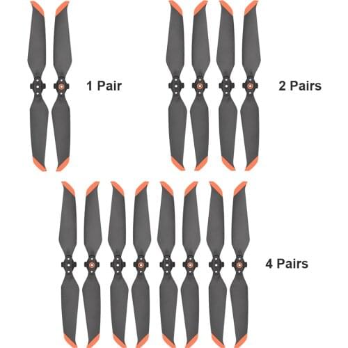 1/2/4 Pairs Low-Noise Propellers Blades for DJI Air 2S Noise Reduction Props Replaceable RC Drones Accessories