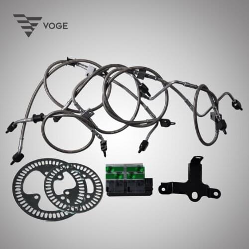 Motorcycle Lx300-6c Lx300ac Abs Front and Rear Oil Pipe Gear Ring Speed Sensor Apply for Loncin Voge