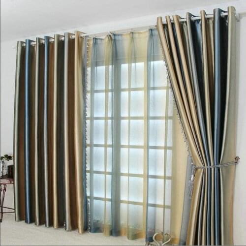 European Style Window /Treatment Small fresh Simple Curtains For Living Room/Bedding Room/kitchen room Without Beads