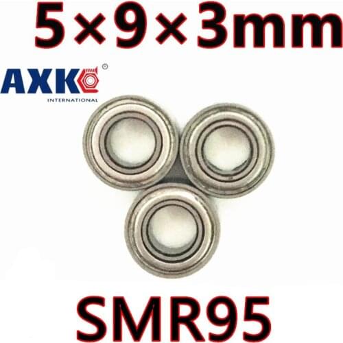 Smr95zz Abec-1 (10pcs) 5x9x3mm Stainless Steel Miniature Ball Bearings Smr95zz