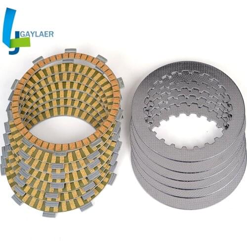Motorcycle Clutch Plates Steel Friction Plate for Honda CBF500 CB500R CBR400RR MC29 XL600V Transalp NV600 Shadow 600 22202ML4611