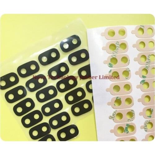 Wyieno 50Pcs/Lot Real Camera Glass Lens For Galaxy J3 J5 J7 2017 Back Rear Camera Panel with Glue Phone Parts Tracking