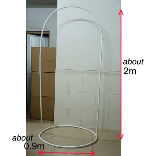 Wedding flower door arch bracket 2m Wedding backdrop decorative frame, Signage shelf welcome arch self modeling