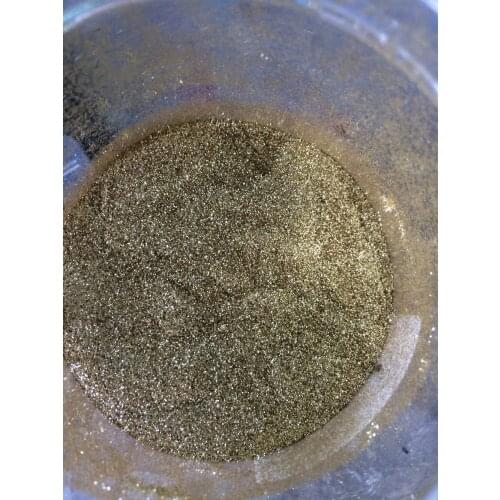 Gold Glitter color for Lipstick making Fine glitter 006" or 0.2mm