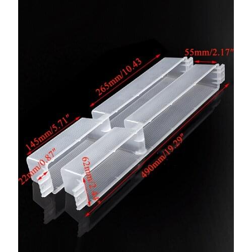 10Pcs Wholesale Beekeeping 1.5KG Bee Feeders For Bees Feeding Feeder Plastic Honey Food Pollen Container Tools Supplies Hives